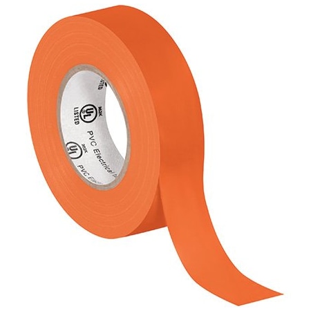 Bsc Preferred 3/4'' x 20 yds. Orange Electrical Tape, 200PK BUY00012355